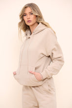 Load image into Gallery viewer, Bright Blue Oversized Front Pocket Pullover Hoodie Cuffed Joggers Loungewear Set