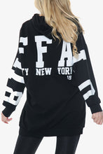 Load image into Gallery viewer, White Buffalo Slogan Print Oversized Hoodie