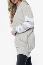 Load image into Gallery viewer, White Buffalo Slogan Print Oversized Hoodie