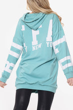 Load image into Gallery viewer, White Buffalo Slogan Print Oversized Hoodie