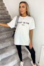 Load image into Gallery viewer, Paris Printed Casual Girls T-Shirts