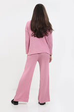 Load image into Gallery viewer, White Long Sleeve Loungewear Shirt and Pants