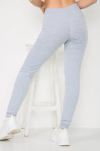 Load image into Gallery viewer, Calvin High Waist Grey Stretch Trouser