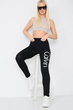 Load image into Gallery viewer, Calvin High Waist Grey Stretch Trouser