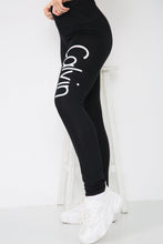 Load image into Gallery viewer, Calvin High Waist Grey Stretch Trouser