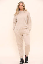 Load image into Gallery viewer, Bright Blue Oversized Sweatshirt & Cuff Joggers Loungewear Set