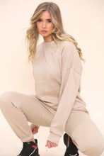Load image into Gallery viewer, Bright Blue Oversized Sweatshirt & Cuff Joggers Loungewear Set