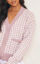 Load image into Gallery viewer, Petite Green Check Oversized Cardigan