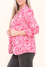 Load image into Gallery viewer, Orange Printed Tailored Blazer