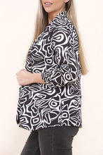 Load image into Gallery viewer, Orange Printed Tailored Blazer