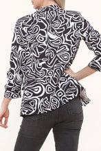 Load image into Gallery viewer, Orange Printed Tailored Blazer