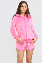 Φόρτωση εικόνας στο εργαλείο προβολής Συλλογής, Yellow Velour Shorts Co-Ord Set