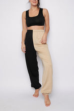 Load image into Gallery viewer, Wine 50/50 High Waisted Joggers
