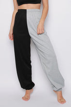 Load image into Gallery viewer, Wine 50/50 High Waisted Joggers
