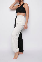 Load image into Gallery viewer, Wine 50/50 High Waisted Joggers
