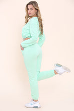 Load image into Gallery viewer, White Quilted Cropped Co-Ord Set
