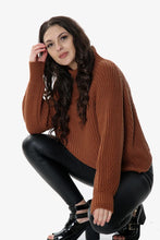 Φόρτωση εικόνας στο εργαλείο προβολής Συλλογής, Pink Balloon Sleeves Knitted Jumper
