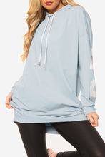 Load image into Gallery viewer, White Buffalo Slogan Print Oversized Hoodie
