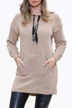 Load image into Gallery viewer, Oversized Knitted Hooded Jumper
