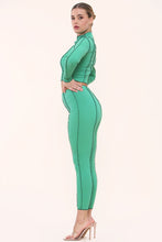 Load image into Gallery viewer, White Exposed Seam Co-Ord Set
