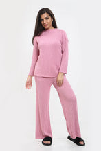 Load image into Gallery viewer, White Long Sleeve Loungewear Shirt and Pants
