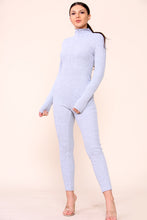 Load image into Gallery viewer, Zip Front Cat Suit
