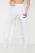 Load image into Gallery viewer, Calvin High Waist Grey Stretch Trouser

