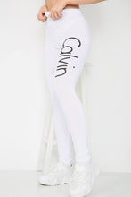 Load image into Gallery viewer, Calvin High Waist Grey Stretch Trouser
