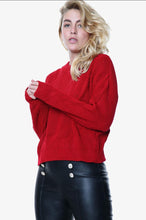 Load image into Gallery viewer, White Open Knit Turtle Neck Jumper
