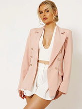 Load image into Gallery viewer, Oversized Button Detail Blazer
