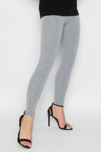 Load image into Gallery viewer, Wine Plain Viscose Leggings

