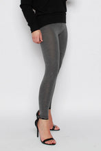 Load image into Gallery viewer, Wine Plain Viscose Leggings

