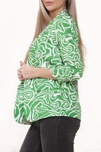 Load image into Gallery viewer, Orange Printed Tailored Blazer
