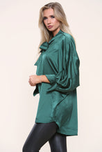 Load image into Gallery viewer, Pussy Bow Satin Blouse
