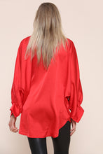 Load image into Gallery viewer, Pussy Bow Satin Blouse
