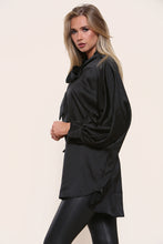 Load image into Gallery viewer, Pussy Bow Satin Blouse
