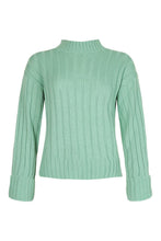 Load image into Gallery viewer, Wide Rib Turn Up Cuff Jumper
