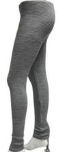 Load image into Gallery viewer, SILVER WARM KNIT SUPERSOFT LEGGINGS
